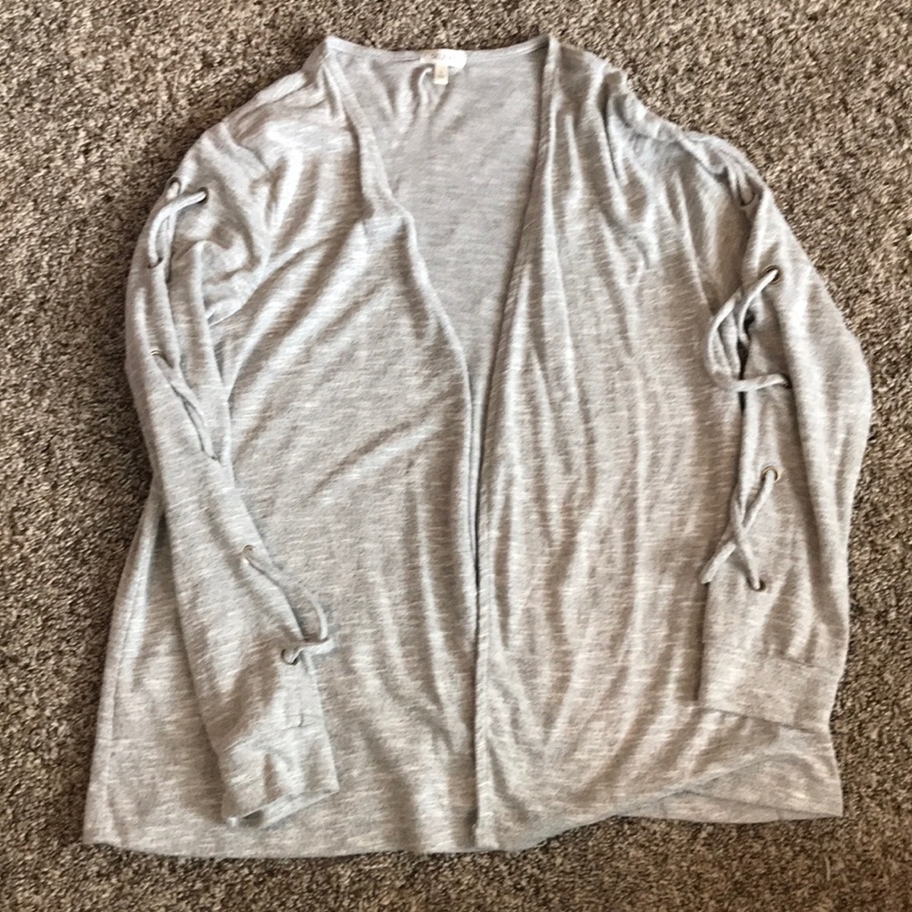 Selfie Gray Cardigan
